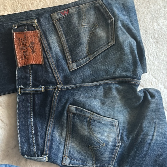 *Cannot Find since move 😭* IRON HEART Jeans Selvedge DENIM JAPAN W:28 Inseam:28 - Picture 5 of 7